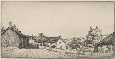 Bir Devonshire Köyü by Donald Shaw MacLaughlan