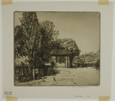 Emelia, İtalya by Donald Shaw MacLaughlan