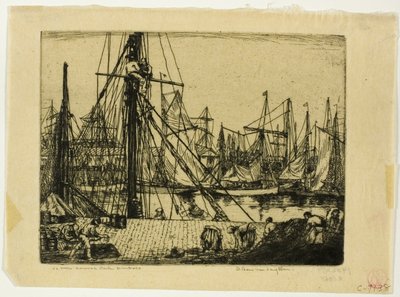 Balıkçı Tekneleri, Boulogne-sur-Mer by Donald Shaw MacLaughlan