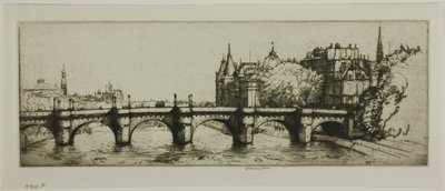 Pont Neuf, Paris by Donald Shaw MacLaughlan