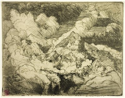 Dağ zirveleri by Donald Shaw MacLaughlan
