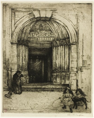 St. Germain-des-Pres Portalı by Donald Shaw MacLaughlan
