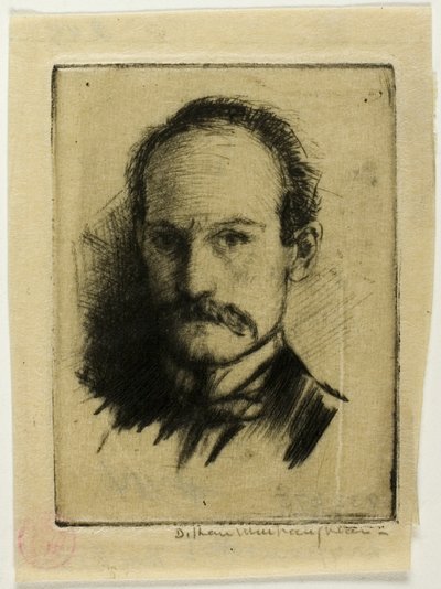 Sanatçının Portresi by Donald Shaw MacLaughlan