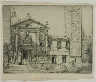 Santa Maria Formosa, Venedik by Donald Shaw MacLaughlan