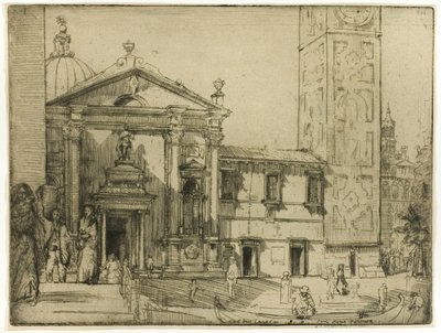 Santa Maria Formosa, Venedik by Donald Shaw MacLaughlan