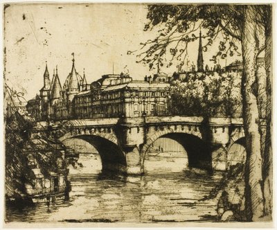Conciergerie, Paris by Donald Shaw MacLaughlan