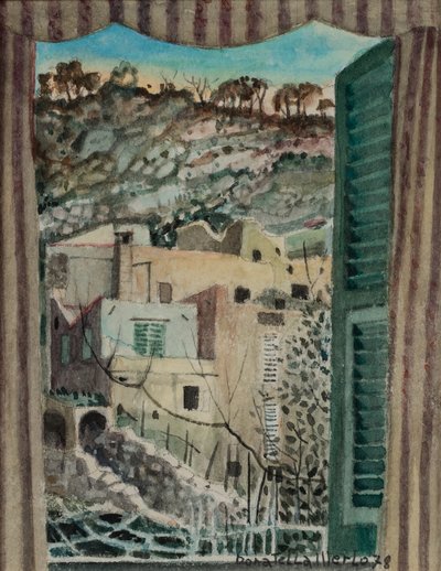 Pencereden, Borgio Verezzi by Donatella Merlo