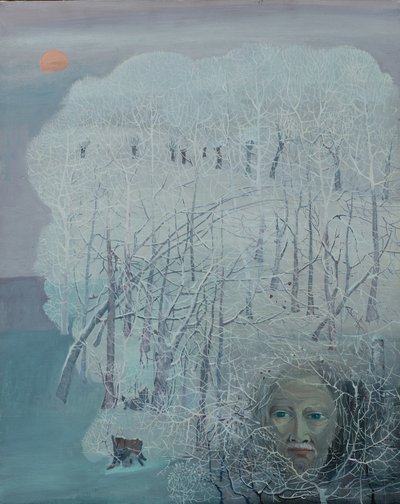 Bay Galaverna (Rime Ice), Babam, 1968 dolayları (tuval üzerine yağlı boya) by Donatella Merlo