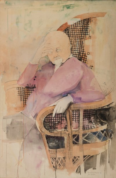 Babam, ressam Metello Merlo by Donatella Merlo