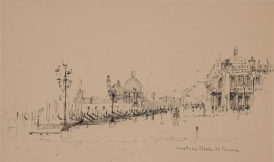 San Marco Meydanı'ndaki gondollar by Donatella Merlo