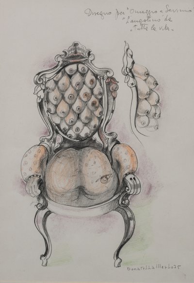 Savinio'ya Saygı, Köşe by Donatella Merlo