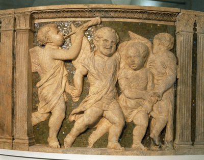 Duomo Çardak: Müzisyen melekler by Donatello