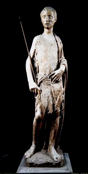 Vaftizci Yahya (mermer) by Donatello