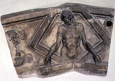 Ölü İsa (pişmiş toprak) by Donatello