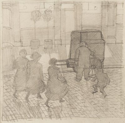 Organ Öğütücü, c.1914 by Dora Carrington