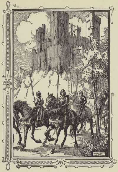 Sör Galahad Manastırda by Dora Curtis