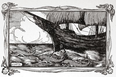 "Sihirli İksir", 1905. by Dora Curtis
