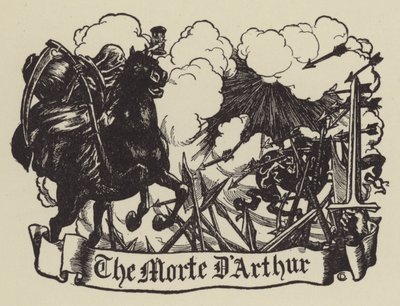 Morte DArthur by Dora Curtis
