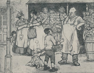 Banliyöde Pazarlama, 1920 by Doris Davis