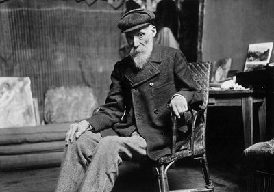 Auguste Renoir (1841-1919), Fransız ressam, Cagnes-on-Mer