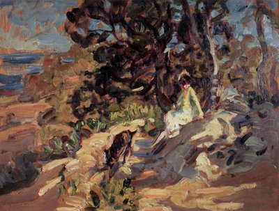 Dinlenme (tuval üzerine yağlıboya) by Dorothea Sharp