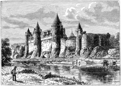 Josselin şatosu, Fransa, 1898 by Dosso Dossi