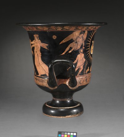 Kırmızı figürlü bir lekythos