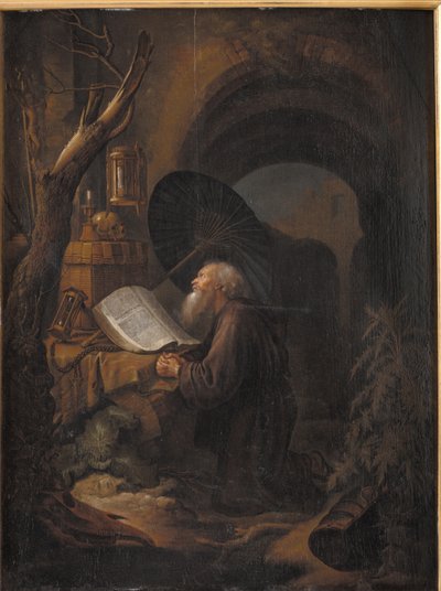 bir münzevi by Dous skole