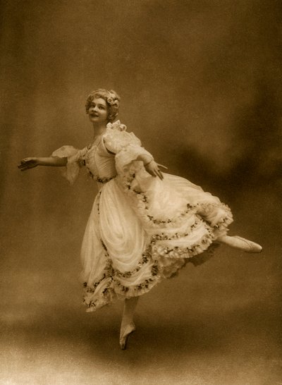 Adeline Genee, 19. yüzyılın sonlarında. by Dover Street Studios
