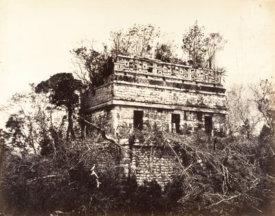 Hapishane, Chichen-Itza, 1857-89. by Désiré Charnay