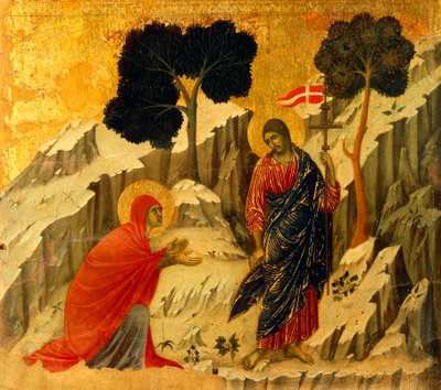 Noli Me Tangere (dokunma bana), İsa