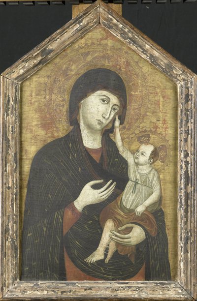 çocuklu Meryem by Duccio di Buoninsigna (copy after)