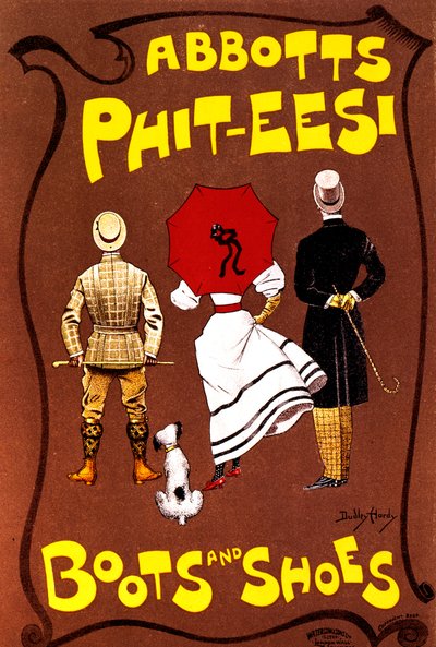 Abbotts Phit-Eesi Bot ve Ayakkabı, c1887-1922 by Dudley Hardy