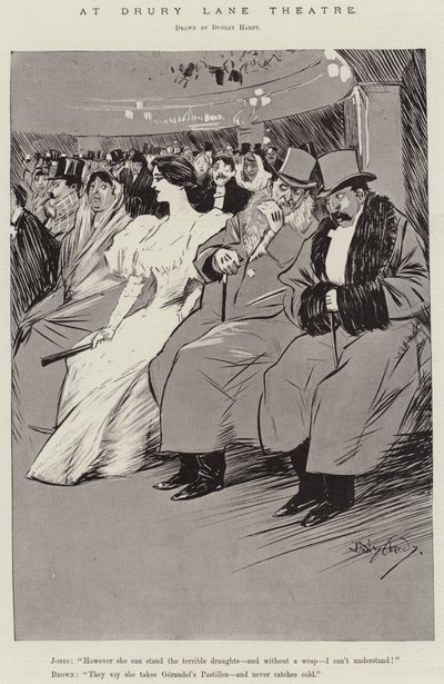 Reklam, Geraudel'in Pastilleri by Dudley Hardy