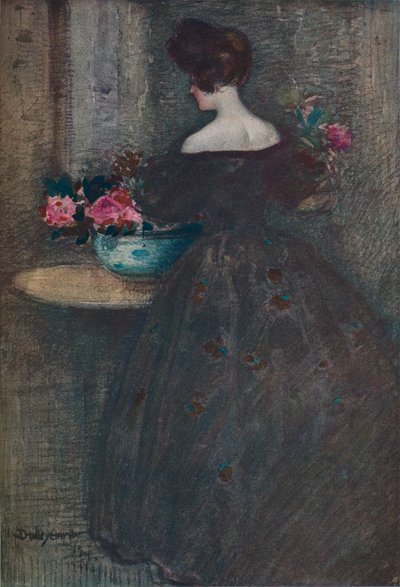 Şakayık, c1887-1906, 1906. by Dudley Hardy