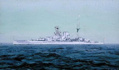 HMS Kraliçe Elizabeth by Duff Tollemache