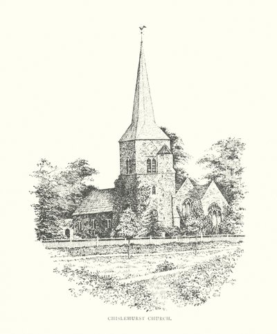 Chislehurst Kilisesi (lito) by Duncan Moul
