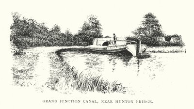 Grand Junction Kanalı, Hunton Köprüsü yakınında (lito) by Duncan Moul