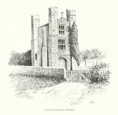 Little Leighs Manastırı (lito) by Duncan Moul