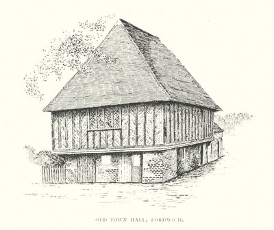 Eski Belediye Binası, Fordwich (lito) by Duncan Moul