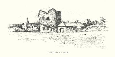 Otford Kalesi (lito) by Duncan Moul