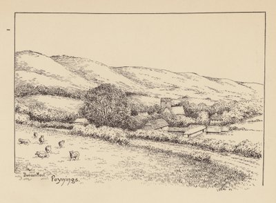 Sussex: Poynings (lito) by Duncan Moul