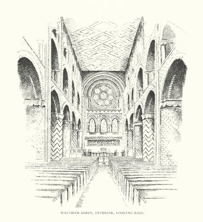 Waltham Abbey, İç mekan, Doğu
