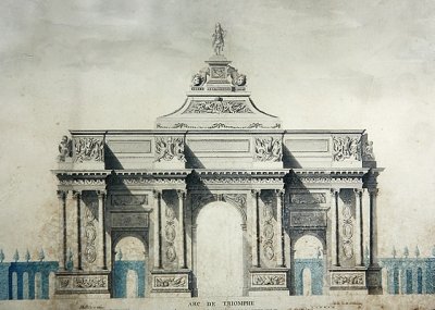 Arc de Triomphe, Claude Perrault