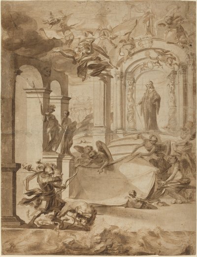 Bir Beyefendinin Onuruna Alegori by Dutch 17th Century