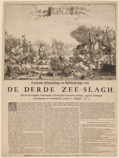 Üçüncü Deniz Savaşı by Dutch 17th Century