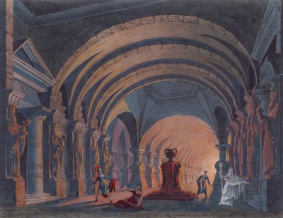 4th Act of Semiramis, 1845