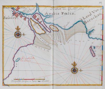 Arabistan. Kıyı bölgesi ve körfez. by Dutch School