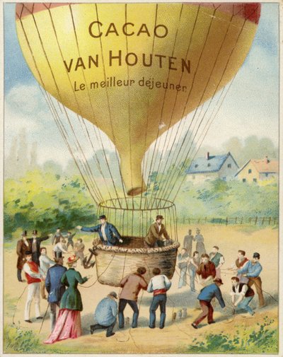 Balon yükselmek üzere by Dutch School