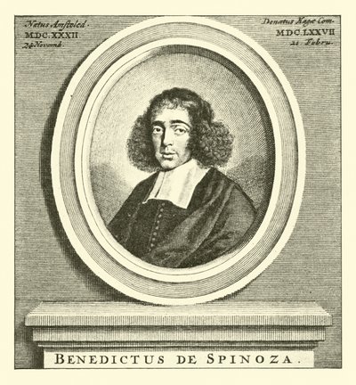 Baruch Spinoza, Hollandalı Yahudi filozof by Dutch School